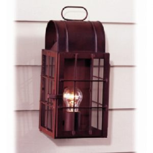AUBURN OUTDOOR WALL LANTERN LIGHT By COUNTRY TRADITIONS 5 METAL CHOICES 